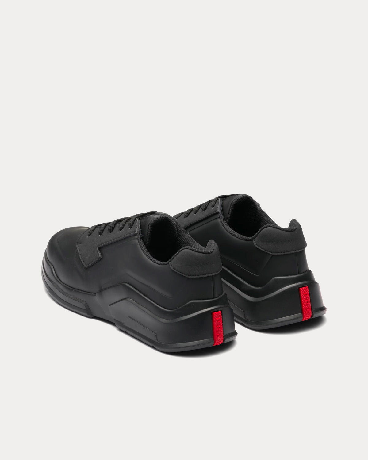 Prada Polarius Black Low Top Sneakers - 3