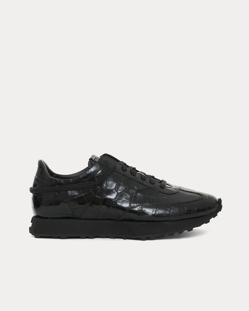 Rhude Croc Runner Black Low Top Sneakers - 1