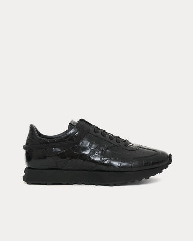 Rhude Croc Runner Black Low Top Sneakers