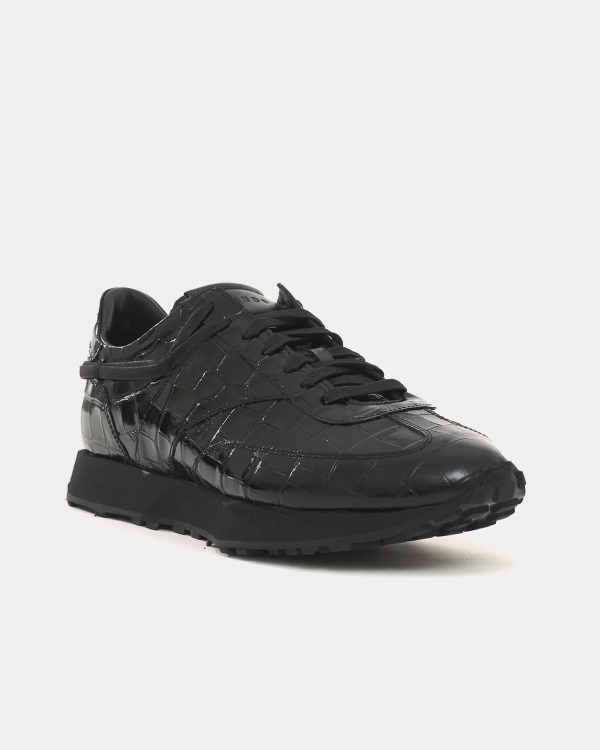 Rhude Croc Runner Black Low Top Sneakers - 2