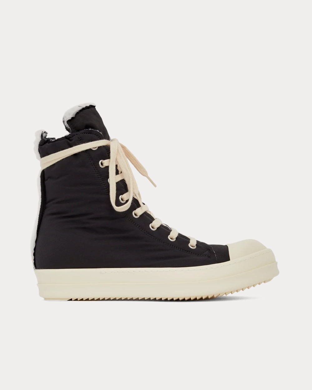 Rick Owens DRKSHDW Murray Black / Milk High Top Sneakers - 1