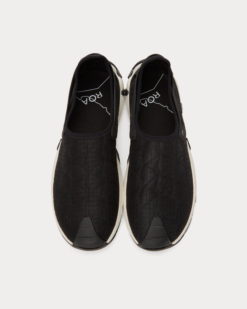 ROA Lhamu Black Slip On Sneakers - 2