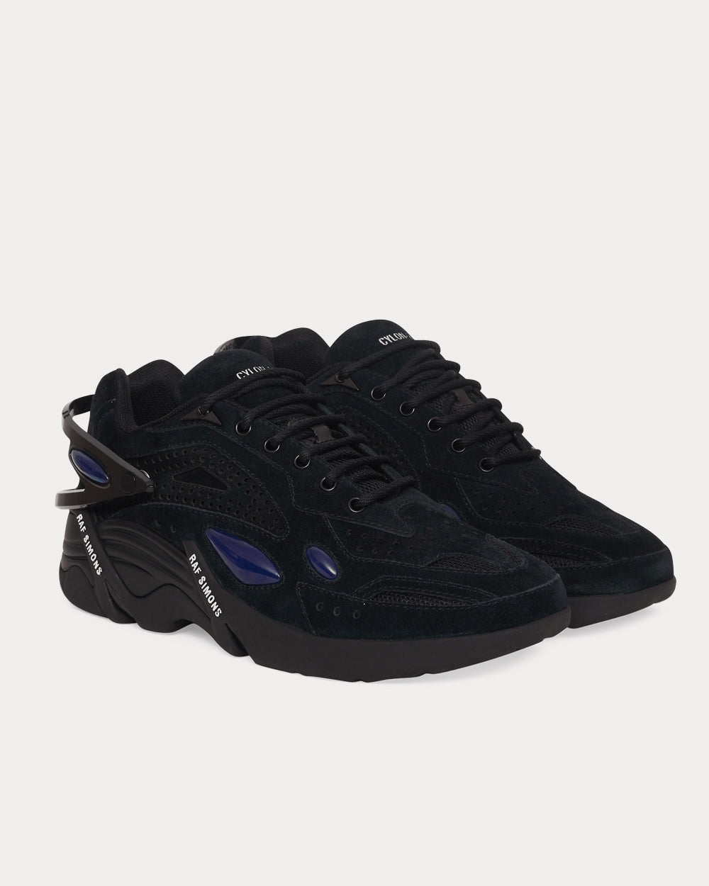 Raf Simons Cylon-21 Black Low Top Sneakers - 2