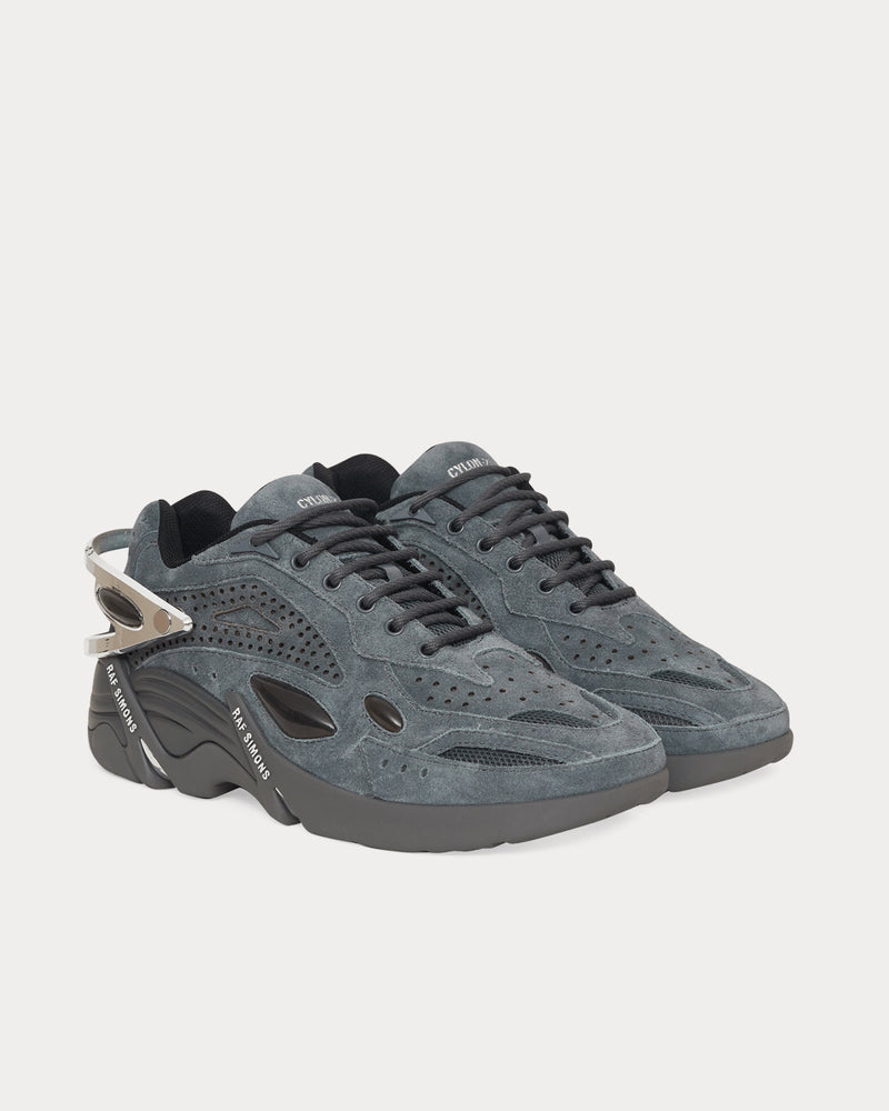 Raf Simons Cylon-21 Grey Low Top Sneakers - 2