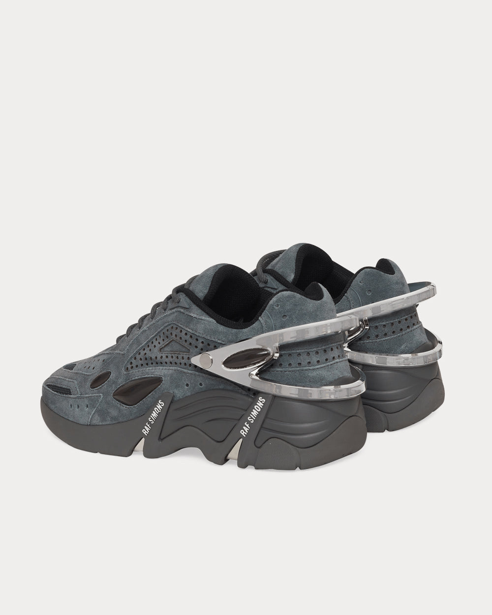 Raf Simons Cylon-21 Grey Low Top Sneakers - 3