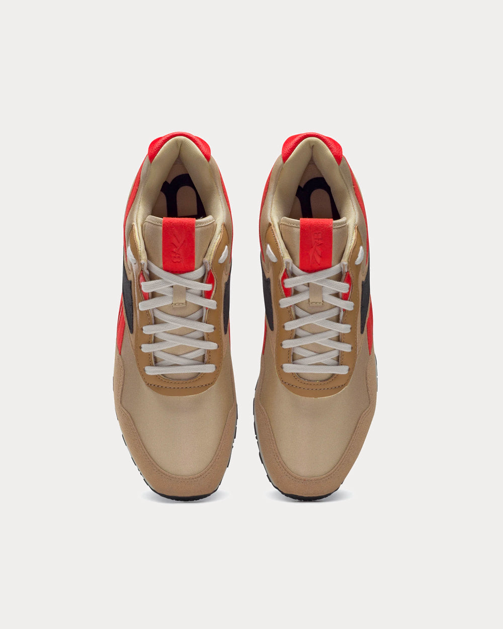 Reebok x Victoria Beckham Rapide Camel Red Low Top Sneakers - 4