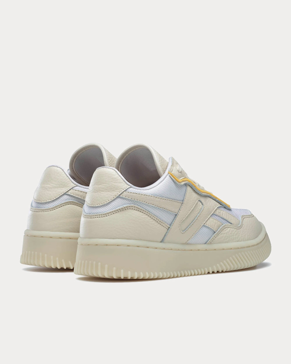 Reebok x Victoria Beckham Dual Court Paper White Low Top Sneakers - 3