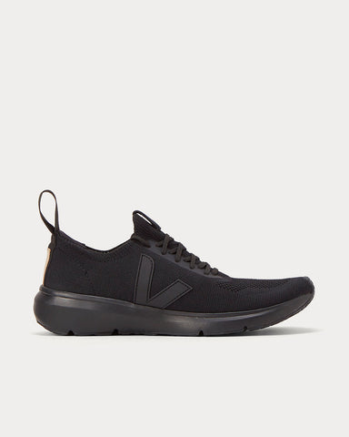 Veja x Rick Owens Runner Style 2 V-Knit Black Low Top Sneakers