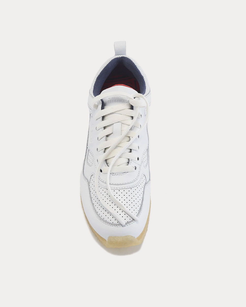 Clarks x Kith Lockhill Suede White Low Top Sneakers - 2