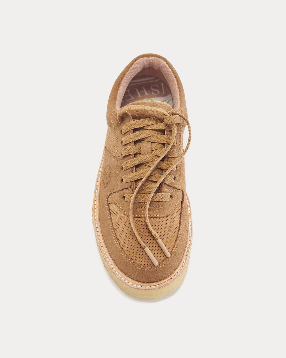 Clarks x Kith Sandford Suede Tan Low Top Sneakers - 2