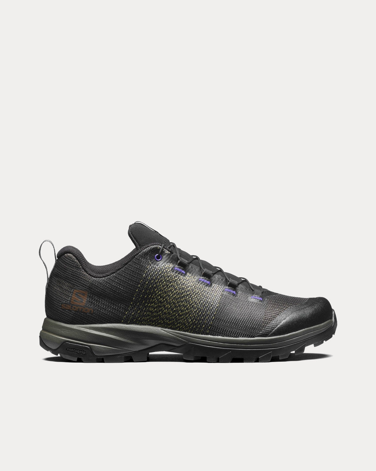 Salomon x The Broken Arm Outpro Matryx Peat / Black / Purple Corallites Low Top Sneakers - 1