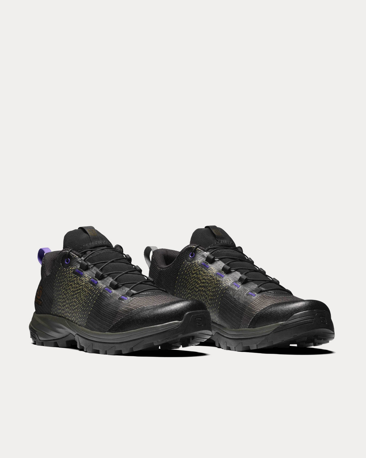 Salomon x The Broken Arm Outpro Matryx Peat / Black / Purple Corallites Low Top Sneakers - 3