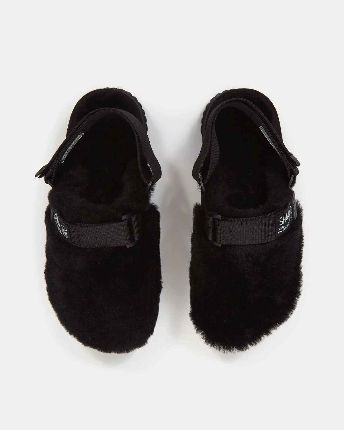 Shaka Snug Clog Mouton Black Slip Ons - 2