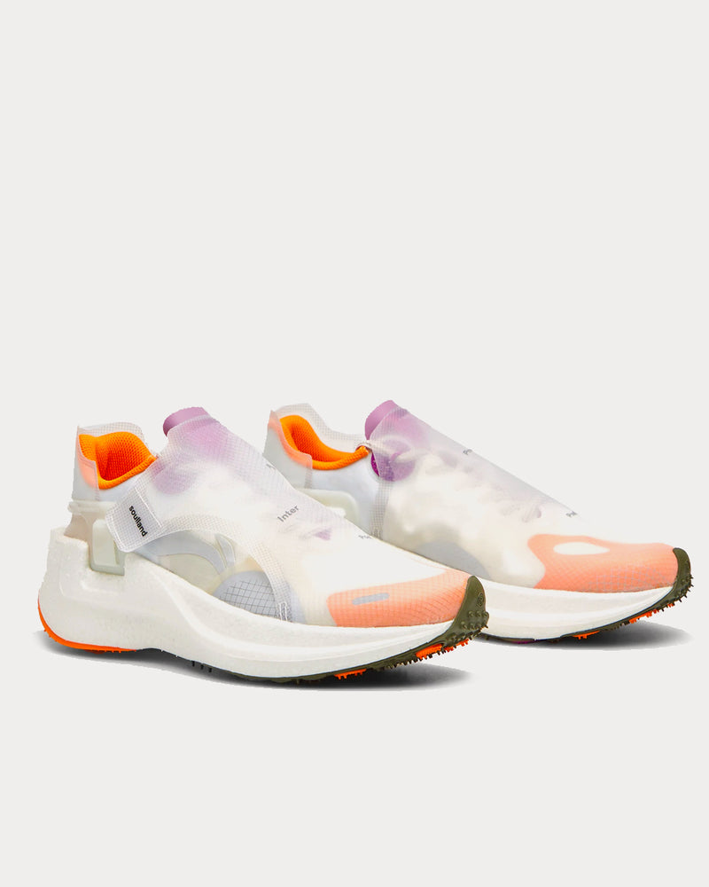 Li-Ning x Soulland Wind Ranger Natural & Orange Low Top Sneakers - 2