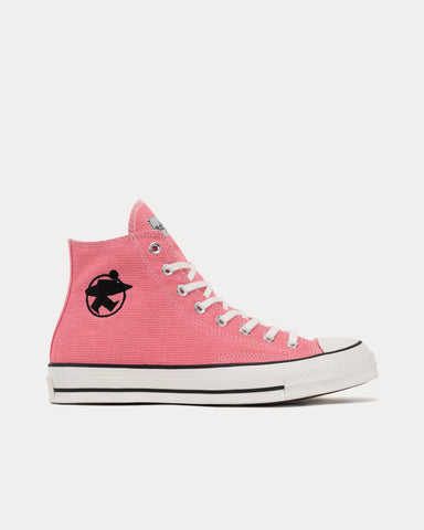 Converse x Stüssy Chuck 70 Hi Pink High Top Sneakers