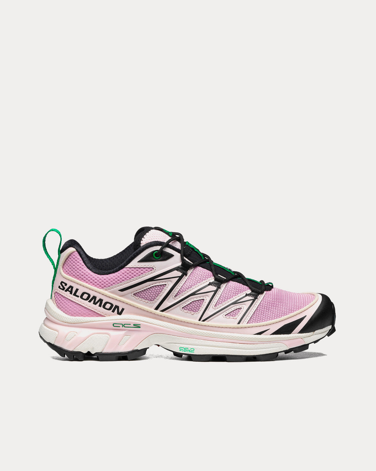 XT-6 Expanse Cradle Pink / Jelly Green / Black Low Top Sneakers