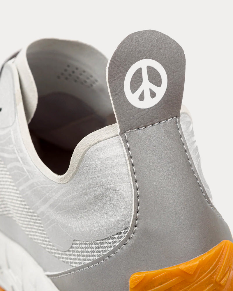 Norda x Satisfy 001 'Peace & Technology' Silver Running Shoes - 3