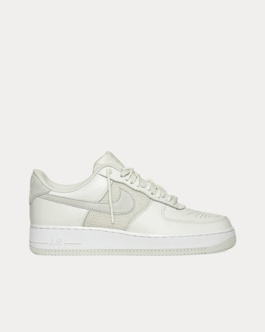 Nike x Slam Jam AF-1 Triple White Low Top Sneakers