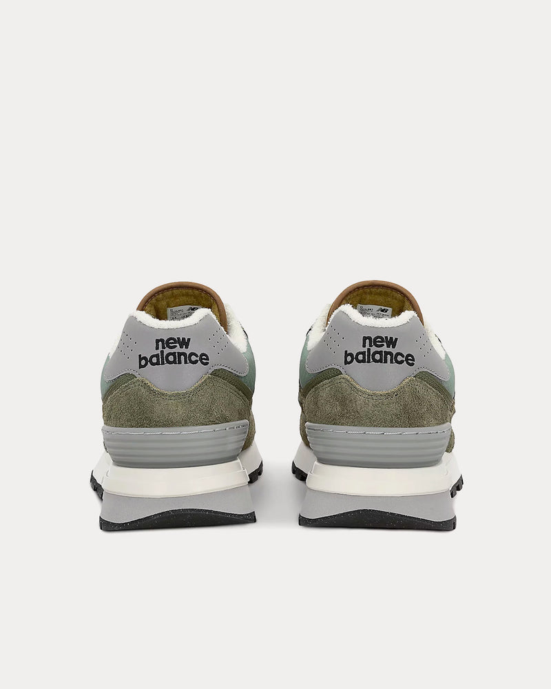 New Balance x Stone Island 574 Legacy Green Low Top Sneakers - 3