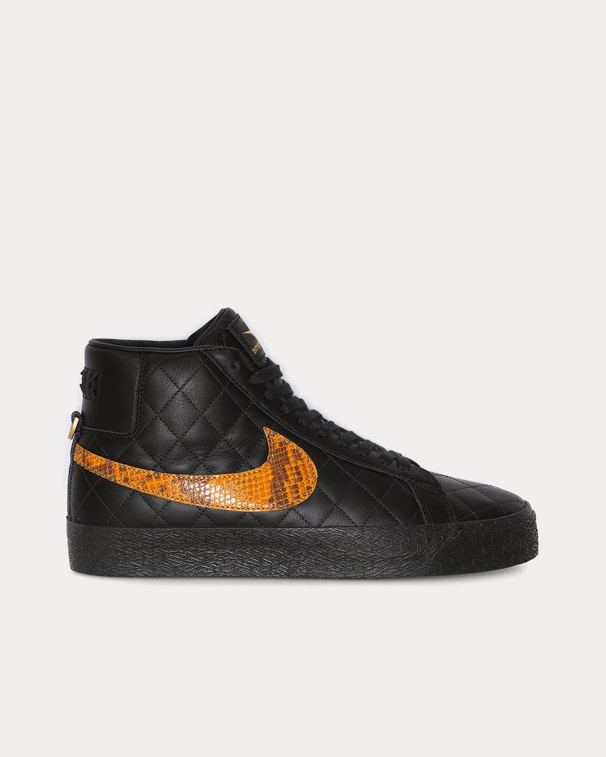 Nike x Supreme SB Blazer Mid Black High Top Sneakers - Sneak in Peace