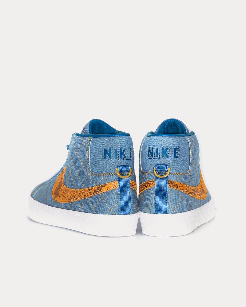 Nike x Supreme SB Blazer Mid Denim High Top Sneakers - 3