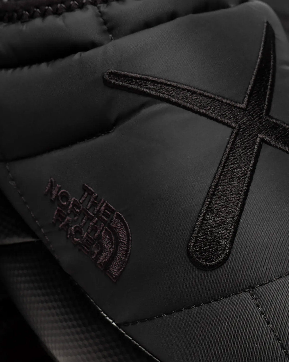 The North Face x KAWS Thermoball Traction Mule V Black Slip Ons - 4