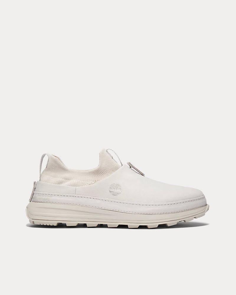 Pangaia x Timberland White Slip On Sneakers - 1