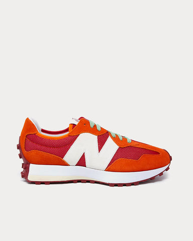 New Balance x Todd Snyder 327 Pomegranate Low Top Sneakers