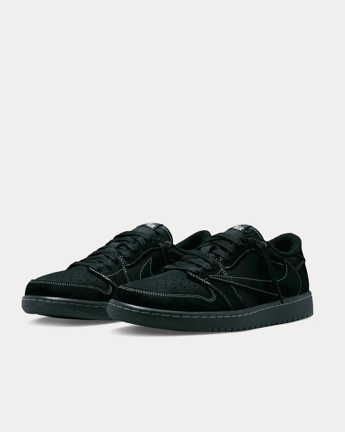 Jordan x Travis Scott Air Jordan 1 Low OG SP Phantom Black Low Top Sneakers - 4