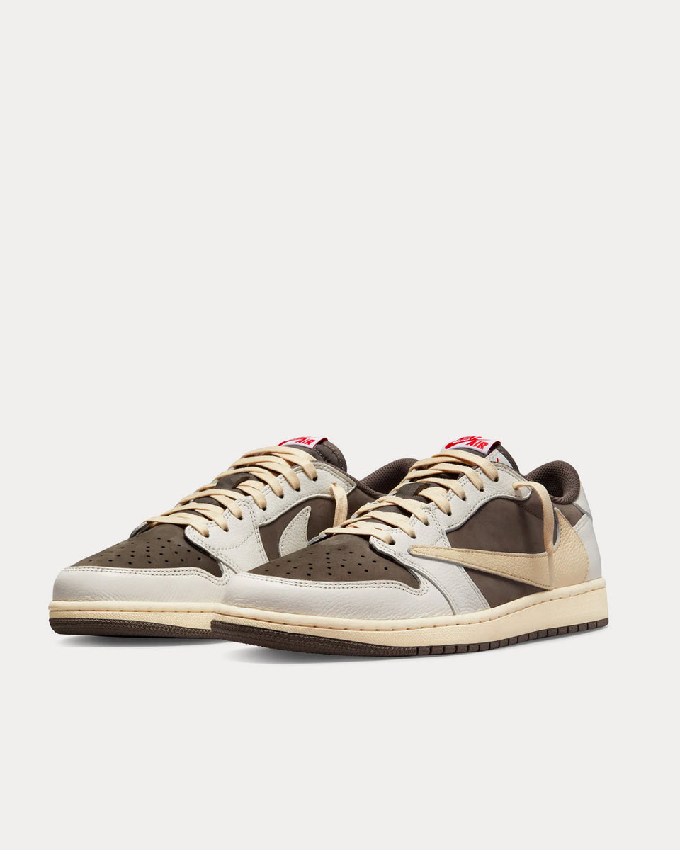 Jordan x Travis Scott Air Jordan 1 Low OG 'Reverse Mocha' Low Top Sneakers  - Sneak in Peace