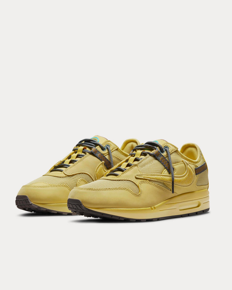 Nike x Travis Scott Air Max 1 'CACT.US Gold' Low Top Sneakers - 3