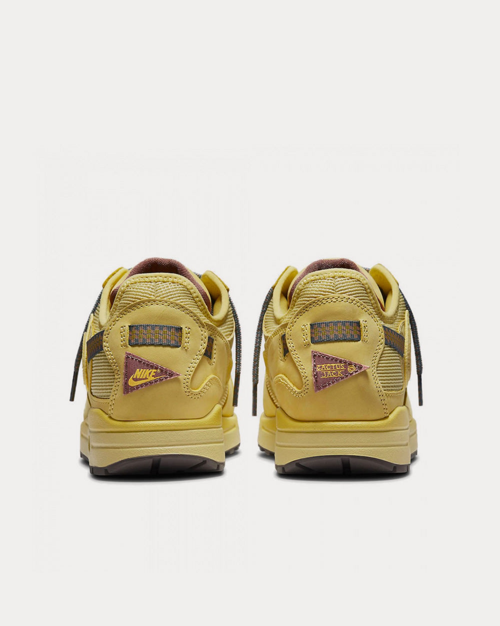 Nike x Travis Scott Air Max 1 'CACT.US Gold' Low Top Sneakers - 4