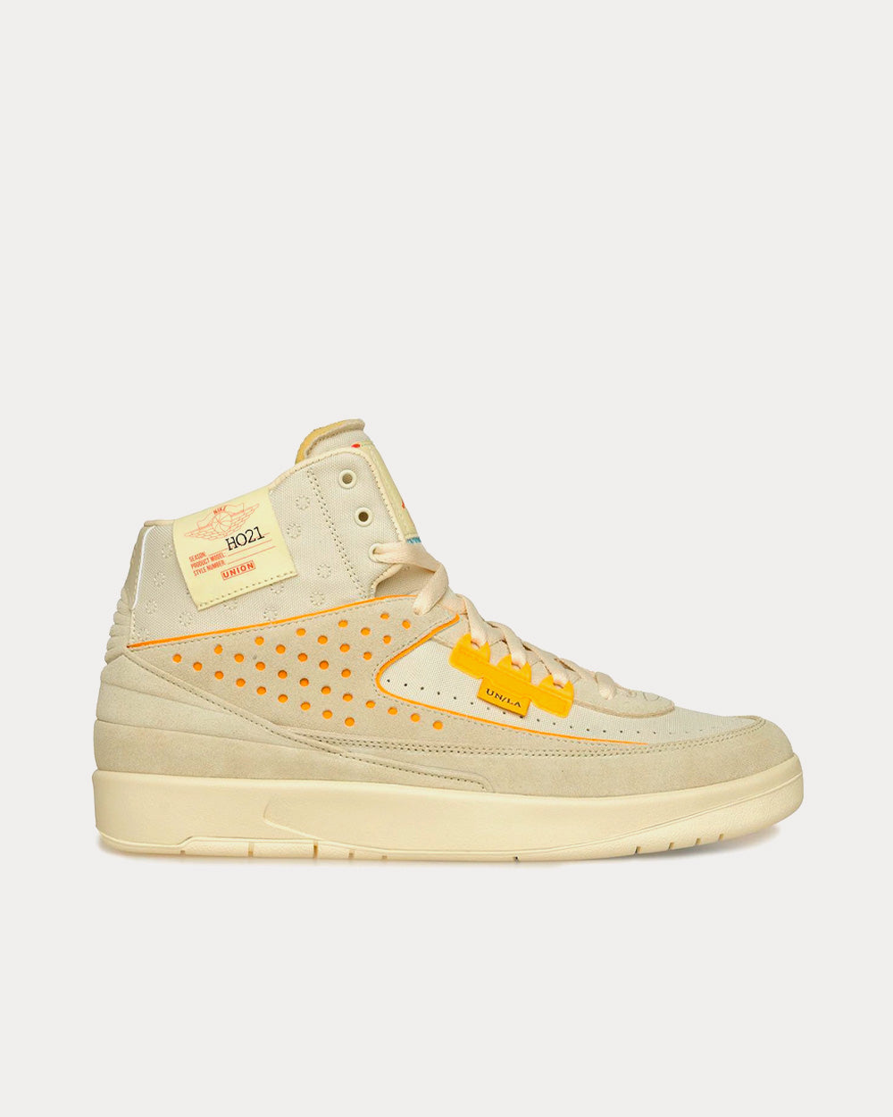 Jordan x Union Air Jordan 2 'Rattan' High Top Sneakers - 1