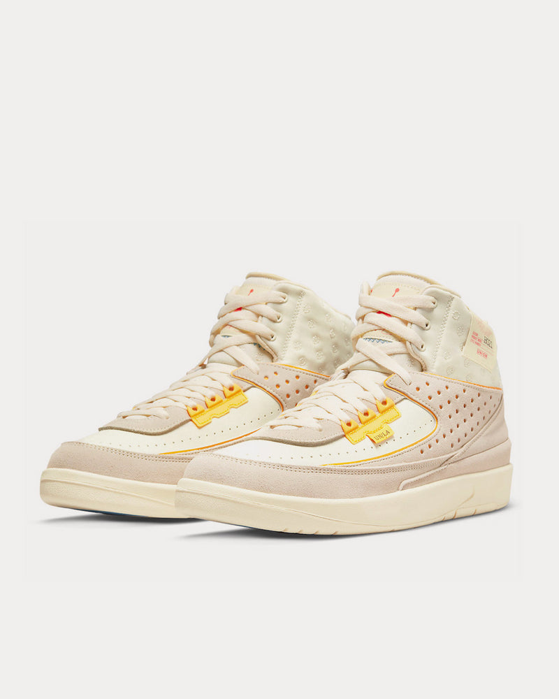 Jordan x Union Air Jordan 2 'Rattan' High Top Sneakers - 3