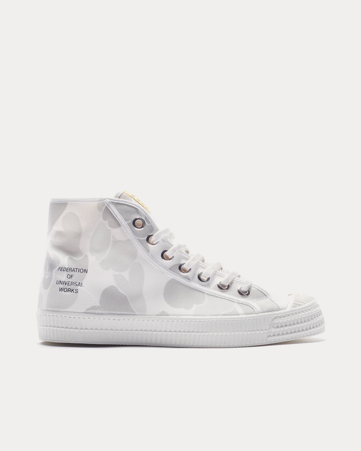 Star Dribble Ecru Camo High Top Sneakers