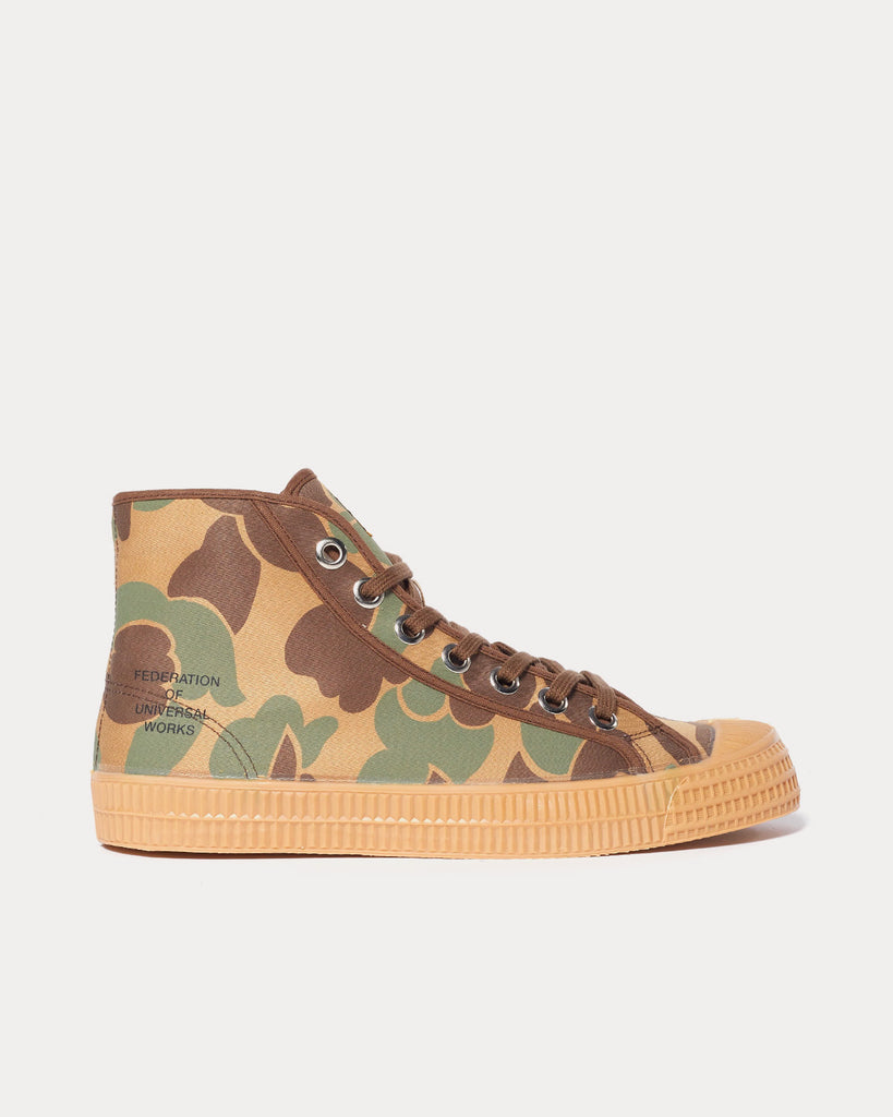 High top sale camo sneakers