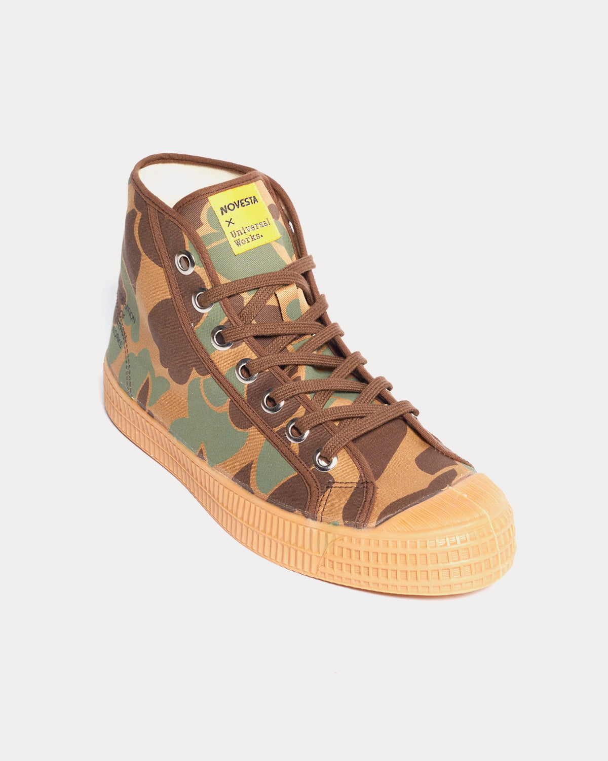 Novesta x Universal Works Star Dribble Sand Camo High Top Sneakers - 2