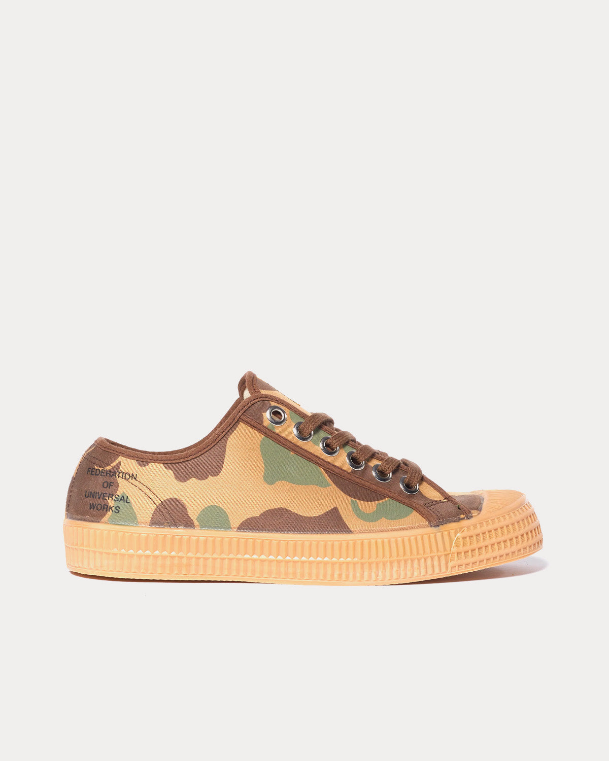 Novesta x Universal Works Star Master Sand Camo Low Top Sneakers Sneak in Peace