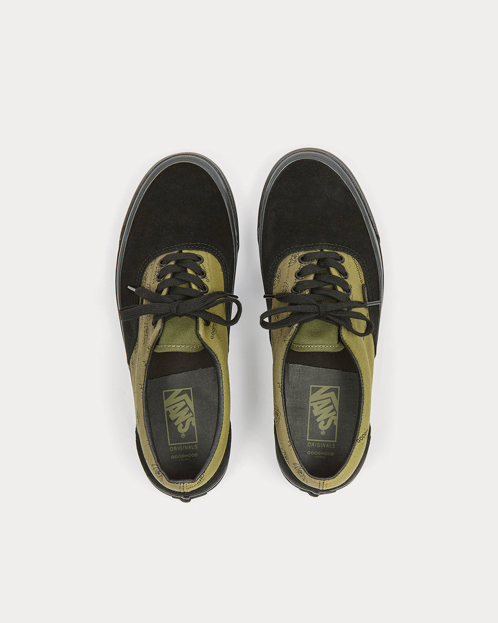 Vans Vault x Goodhood OG ERA LX Black / Multi Low Top Sneakers - 3