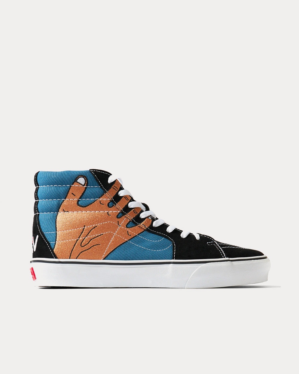 Navy high top vans best sale