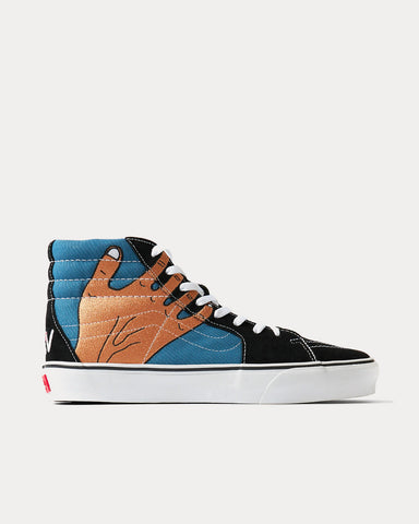 Vans Vault x Imran Potato UA SK8-HI VR3 LX Black / Navy / White / Fenugreek High Top Sneakers