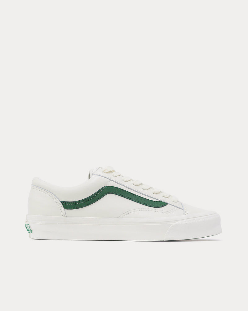 Vans x Museum of Peace & Quiet OG Style 36 Marshmallow / Green Low Top Sneakers - 1