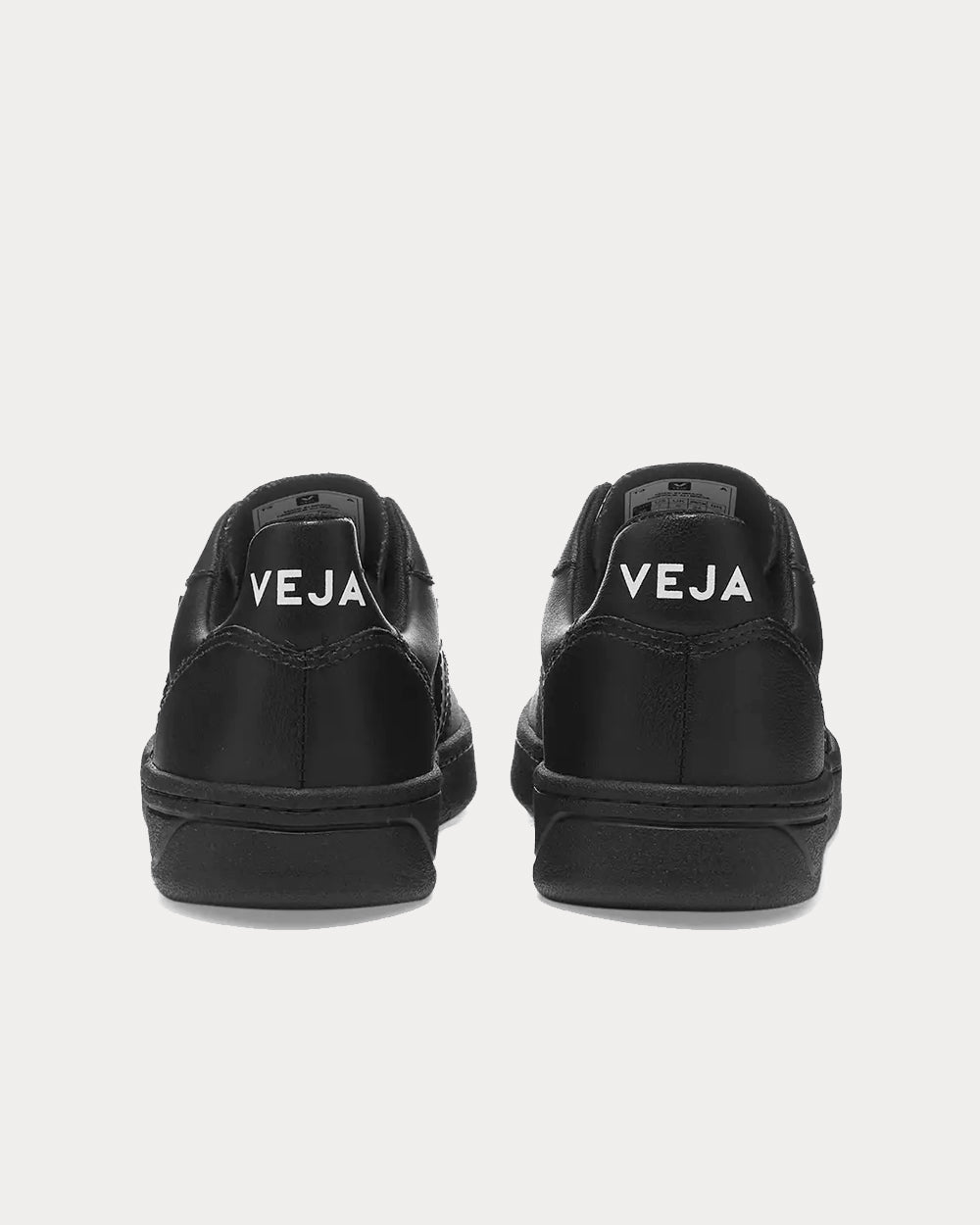 Veja V-10 CWL Triple Black Low Top Sneakers - 4