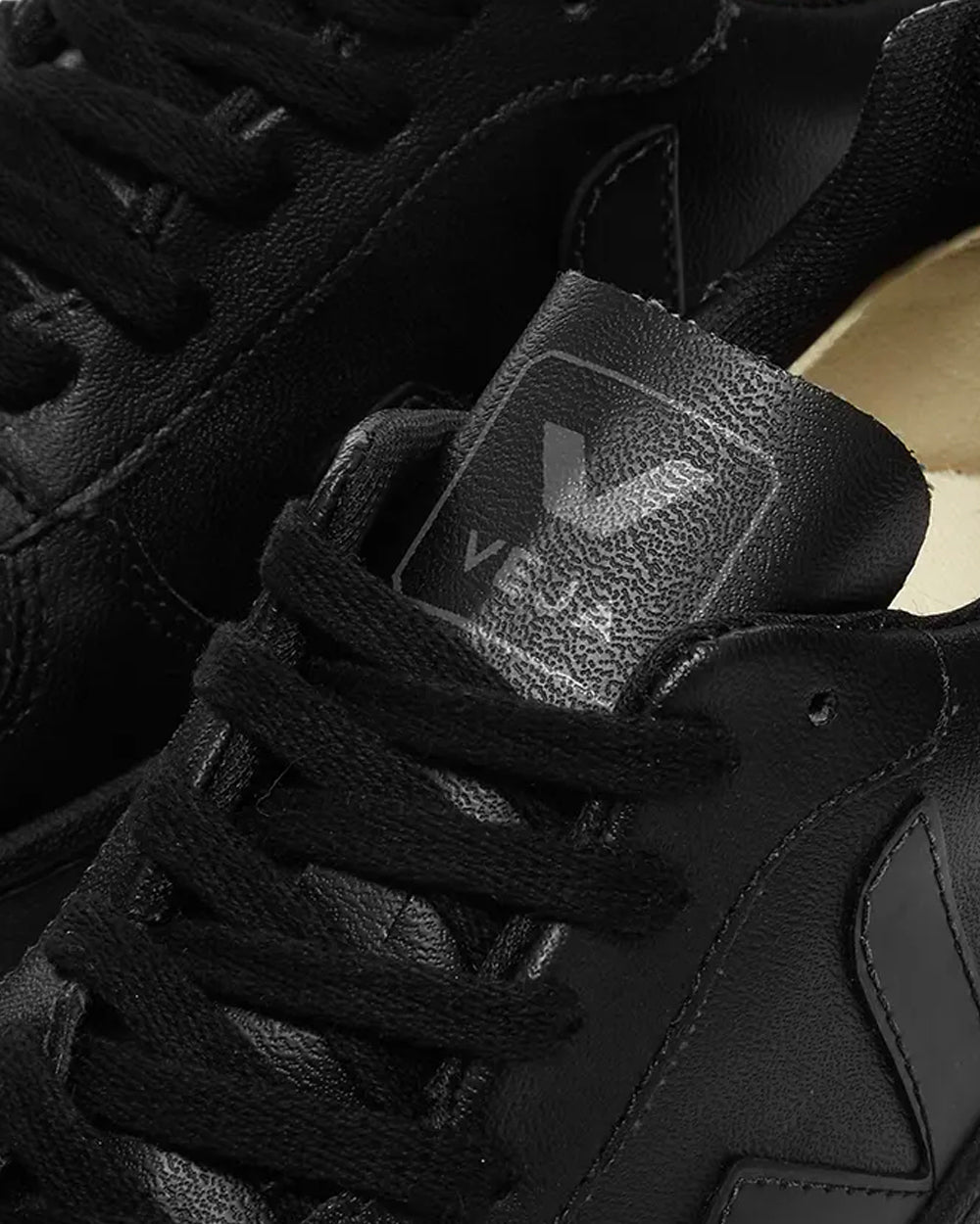 Veja V-10 CWL Triple Black Low Top Sneakers - 5