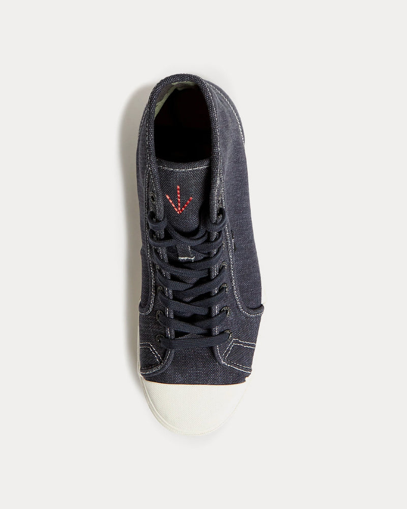 Vans x Nigel Cabourn OG Style 24 LX Black  Navy High Top Sneakers - 2