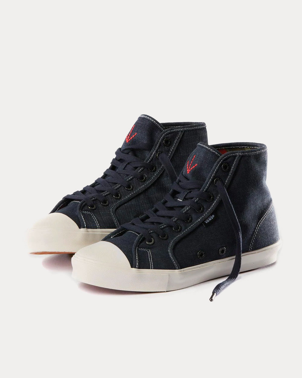 Vans x Nigel Cabourn OG Style 24 LX Black  Navy High Top Sneakers - 3