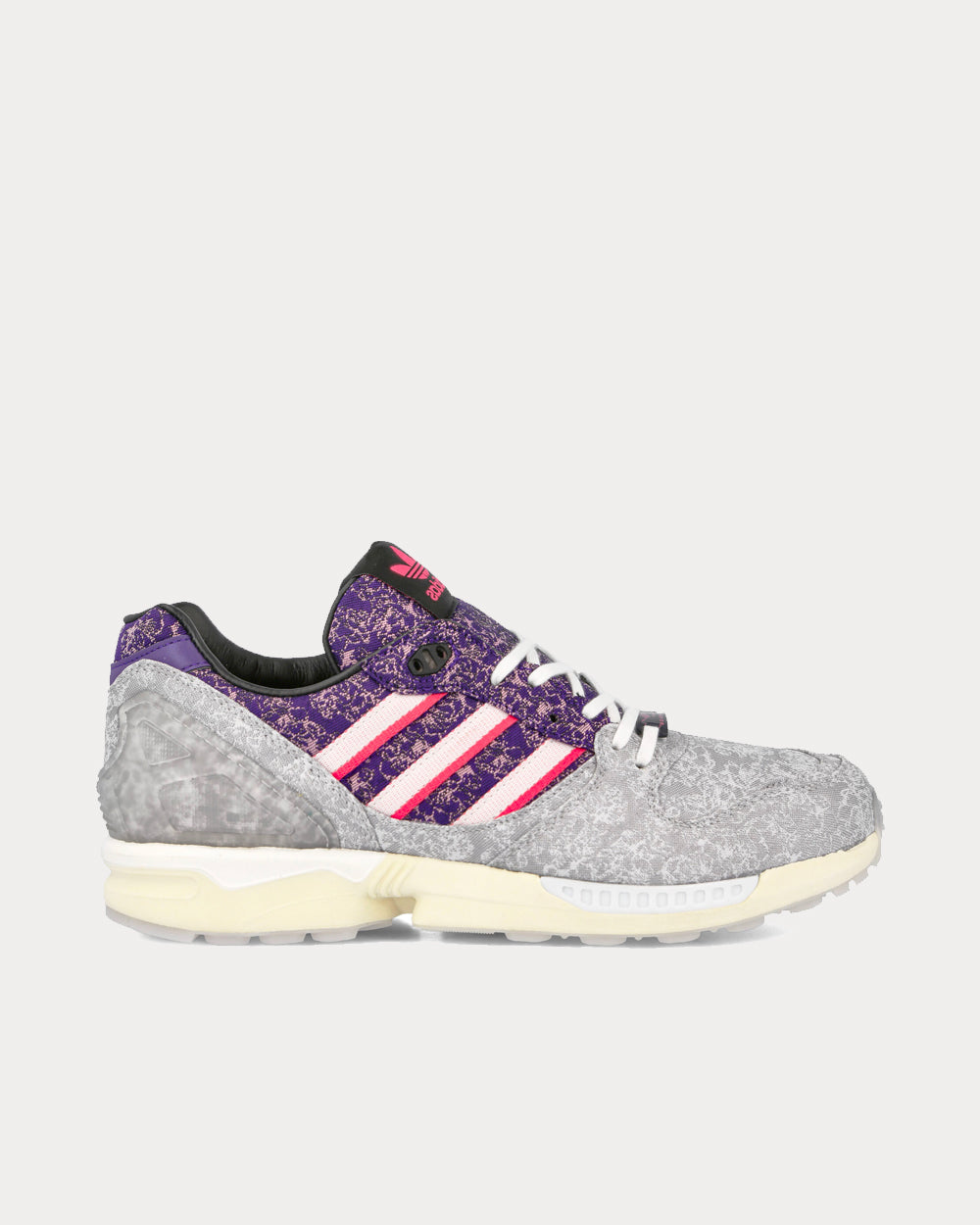 Adidas ZX 8000 Vieux Lyon Silver Metallic Low Top Sneakers - 1