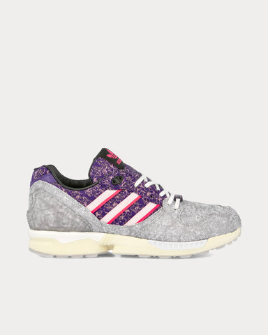 Adidas ZX 8000 Vieux Lyon Silver Metallic Low Top Sneakers