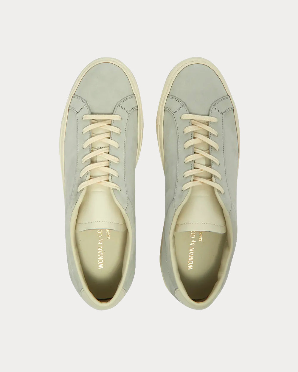 Common Projects Achilles Nubuck Ice Low Top Sneakers - 3