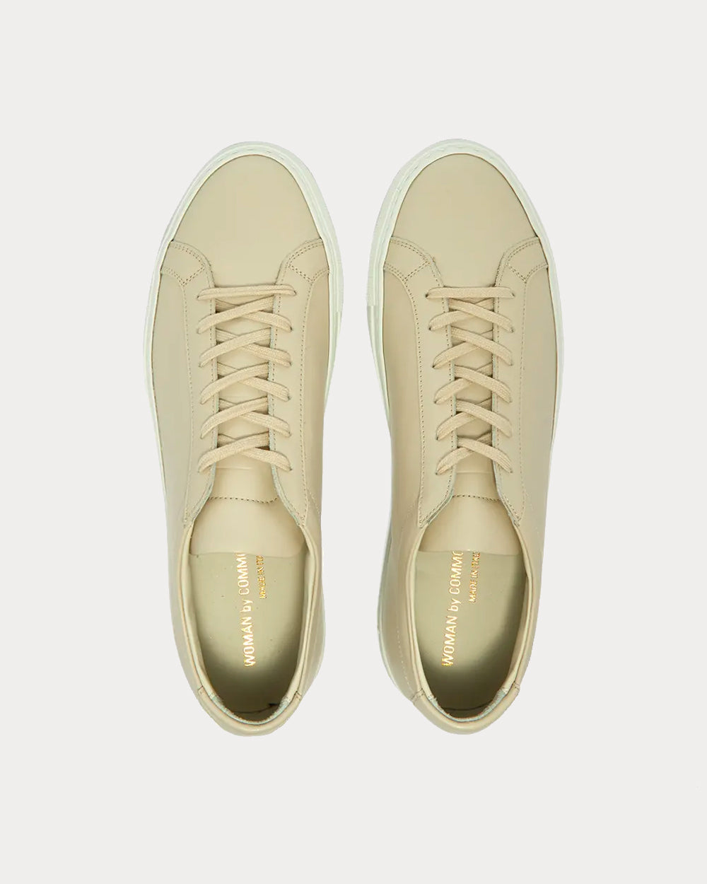 Common Projects Achilles White Sole Off White Top Sneakers - 3